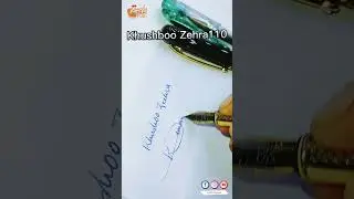 Beautiful Signature | Khushboo Zehra #sign #style #reel #short #viral #top #trend #couplespanipuri