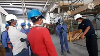 FINISH 4RTH DAY SCAFFOLD TRAINING,LEVEL 1 IN QISC WLL,DOHA QATAR.