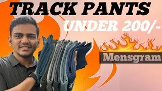 🧵 Track Pants Wholesale Under ₹200 | Factory🔥Rate Offers!