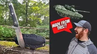 MADE FROM A T-72 TANK!? ANV Knives M73