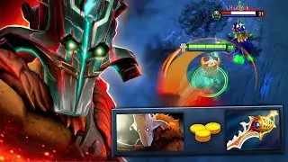 Juggernaut 39 убийств, безумная скорость атаки + Божественная рапира, ярость Dota 2