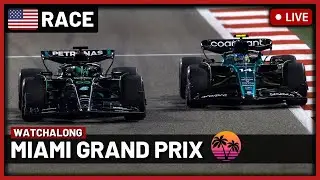 F1 Live - Miami GP Race Watchalong | Live timing + Commentary