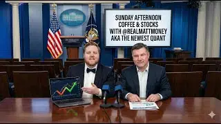MilkMan X White House Quant Sunday Afternoon Coffee & Stonks