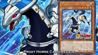 Yu-Gi-Oh! Proxy Horse Card Review - New Code Talker Support?