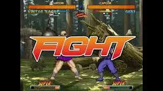 Street Fighter One Old Style - Viktor Sagat vs Geki