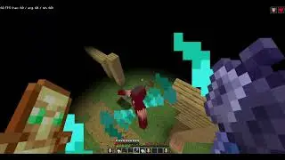 Mace vs Warden in Minecraft