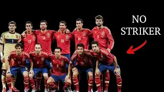 How THIS Spain squad WON the 2012 EUROS with NO ATTACKERS