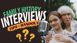 DON'T Put Off Interviewing Family Members Any Longer!