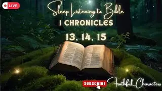 🔴Sleep Listening to Bible | Everyday | 1 Chronicles  13, 14, 15| OLD TEASTAMENT |#trending #bible