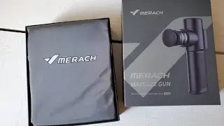 Merach Massage Gun Deep Tissue Percussion Muscle Massager Review, Quite a powerful machine, with a f