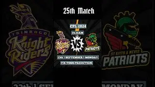 CPL 2024 -25th Match Prediction TKR vs SKNP | Brian Lara Stadium, Tarouba, Trinidad Pitch Report