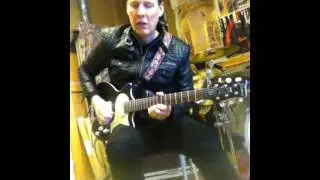Framus Custom Earl Slick Signature Series Guitar played by Steven Kautzky Andersson