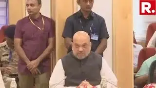 Home Minister Amit Shah Holds Inter-State Council Meeting On Anti-Maoist Operations