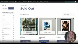 How to Change the WooCommerce Out of Stock Badge to a Red Dot - Great for the Art World!