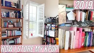 ✨How I Store My Kpop Collection 2019 | Running Out Of Space Edition