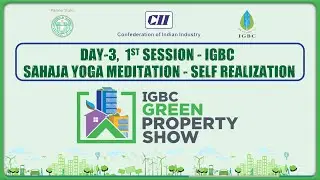 Sahaja Yoga Meditation-Self Realization | IGBC Green Property Show 2023 | Hybiz tv