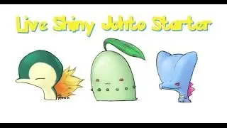 [LIVE] Shiny Johto Starter After Only 962 SRs! (IRL)