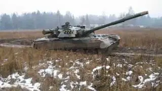 Exercises with conscripts in 4th Separate Tank Brigade