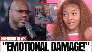JUST NOW Shaq DESTROYS Angel Reese on Her Own Podcast Over Caitlin Clark — EMOTIONAL DAMAGE!