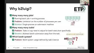 b2luigi — bringing batch 2 luigi! - Alexander Heidelbach