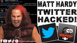 Matt Hardy Twitter HACKED! Obscene Tweets! | Clip from Pro Wrestling Podcast Podcast | #matthardy