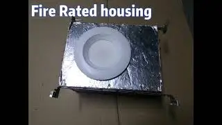 2 Hours Fire Rated Housing 120 Minutes fire block Downlight