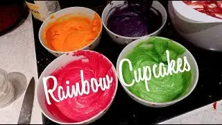 Rainbow Cupcakes! &hearts; Three Cheers For New years &hearts; 8