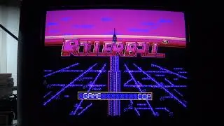 RollerBall -Let's play- Famicom CRT Gaming  (Thomson 21