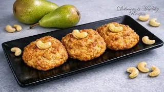 Pear Cakes! 🍐Super Fluffy! 3 Main Ingredients! Without Added Sugar! Without Flour!