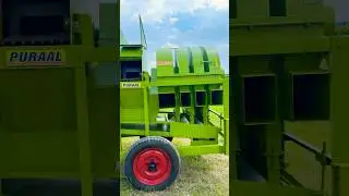 🌾 Paddy Thresher Machine | Rice Farming Made Easy #paddythresher #farmingindia #paddythresherprice