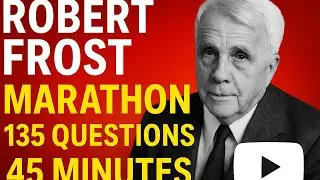 Robert Frost Marathon | 135 Questions in 45 Minutes | Complete Revision for Exams