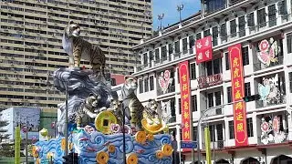 CHINISE NEW YEAR DECORATIONS 2022 IN CHINATOWN SINGAPORE