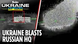 Moment Ukrainian FP-2 strike drones strike Russian &lsquo;operational HQ&rsquo;