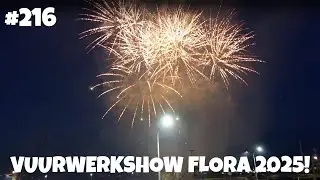*VUURWERKSHOW* AVONDJE FLORA 2025! [Vlog #216] - Mark