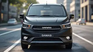 🚐 Daewoo Damas 2026 в чёрном матовом &mdash; компактный фургон с характером! 🖤🔥