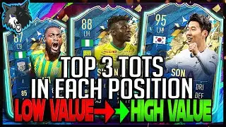 FIFA 20 BEST 3 TOTS PLAYERS IN EACH POSITION - FIFA 20 ULTIMATE TEAM META TOTS PLAYERS
