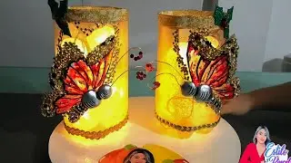 Faroles con Botellas plásticas 💥🦋