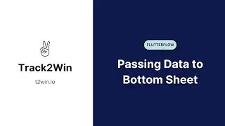 Passing Data to Bottom Sheet   FlutterFlow