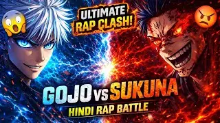 Gojo Vs Sukuna 🔥 | King of Curses Ka Tandav | Hindi Rap Battle