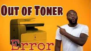 🛑 How to fix Canon copy machine out of toner problems in Amharic #Canon #Ethiopia 
