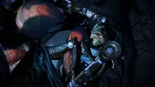 Спасение королевы рахни и битва Грюнта со жнецами. Mass Effect 3
