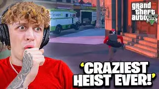 Shvfty Pulls Off a CRAZY Bank Heist In GTA RP.. (INSANE)