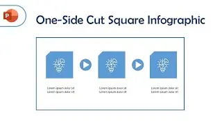 How to Create a One-Side Cut Square Infographic in PowerPoint