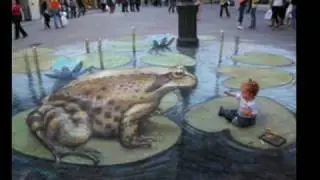 best optical illusion art