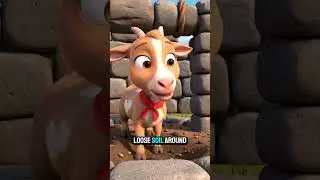 Smart Goat 💧 | Kids Short Story | Moral Story for Kids #kidscontent #cartoon #funny #kids