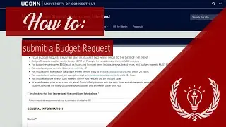 How to: make a Budget Request
