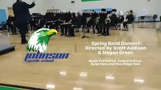 Lady Bird Johnson Middle School Spring Band Concert 2023