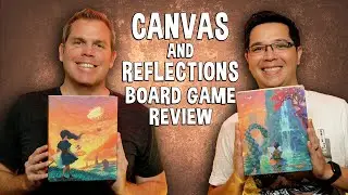 Review of Canvas and Reflections Expansion - Art Themed Board Game