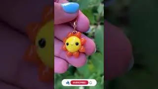 Clay Sun Charm - #shorts