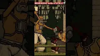BRUTAL Old Man💀 #shorts #swordfighting #brutal #youtubeshorts